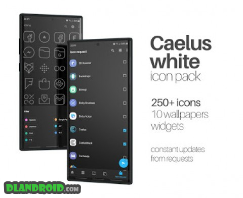 Caelus White - Icon Pack Apk