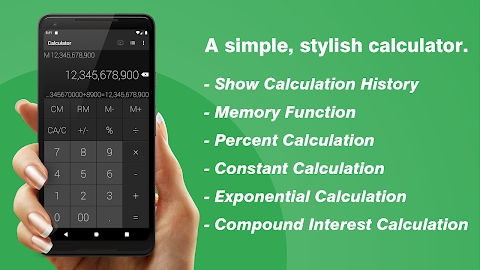 Calculator – Simple & Stylish 2.2.3 Apk Pro
