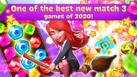 Charms of the Witch: Magic Mystery Match 3 Games Apk Mod
