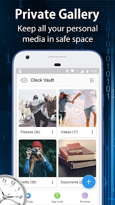 Clock Vault-Hide Photos,Videos Apk