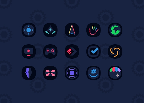 Cluster - Icon Pack Apk
