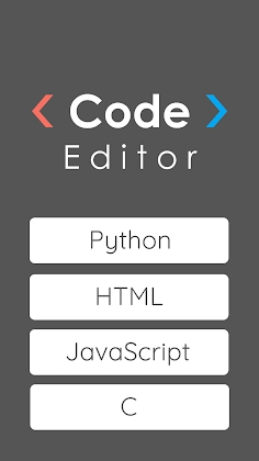 Code Editor - C, Python, HTML Apk