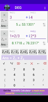 Complex Number Calculator | Elementary Apk