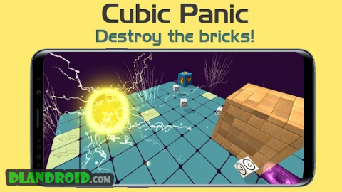 Cubic panic - Rush over the color bricks Apk Mod