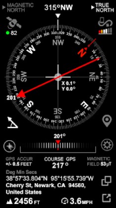 DIGITAL COMPASS GPS SMART TOOLS /U5/ Apk