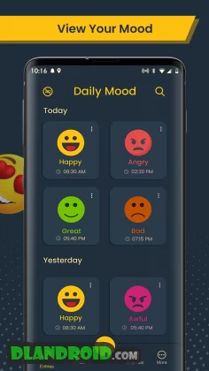 DMT - Mood tracker, Diary, Journal, Reminder Apk