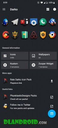 Darko – Icon Pack 3.6 Apk Patched Mod latest