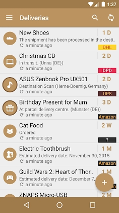 Deliveries Package Tracker Apk