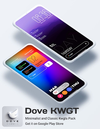 Dove KWGT Apk Mod
