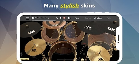 DrumKnee 3D Drums - Drum pad Apk