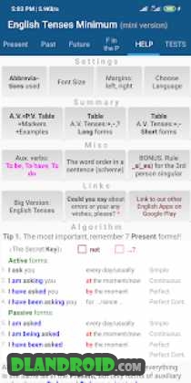 English Tenses. Short Course Apk Mod