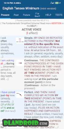 English Tenses. Short Course Apk Mod