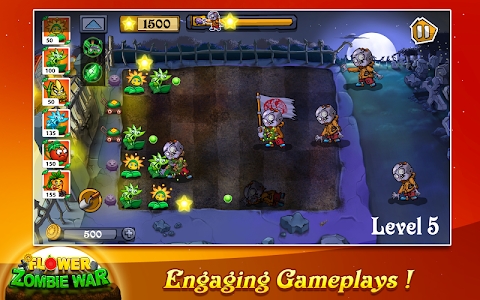 Flower Zombie War Apk Mod
