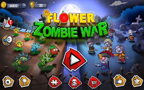 Flower Zombie War Apk Mod