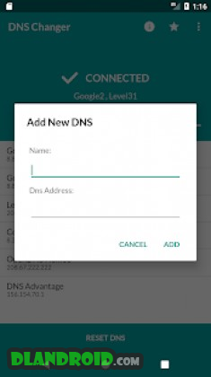 Free DNS Changer (No Root 3G/WiFi) Apk
