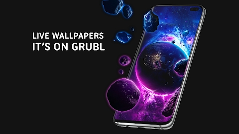 GRUBL 4D Live Wallpapers AI Apk