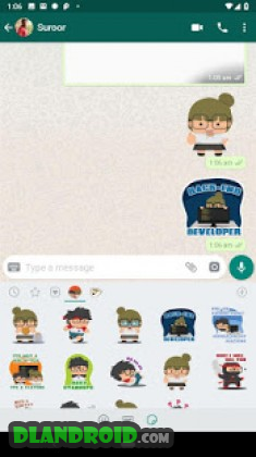 Geeky Stickers Apk