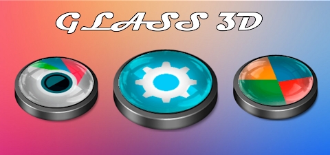 Glass 3D Icon Pack Apk