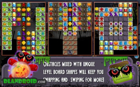 Halloween Drops 4 - Match three puzzle Apk Full