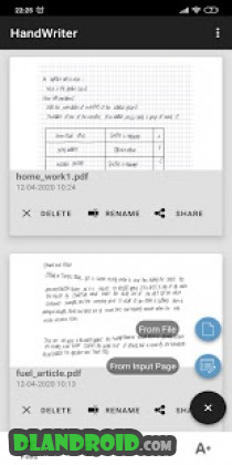HandWriter - Сonverter to Handwritten Text Apk Mod