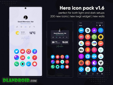 Hera Icon Pack – Circle Icons 6.0.6 Apk Patched