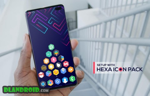 Hexa Icon Pack : Hexagonal Apk