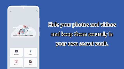 Hides photos and video files Apk