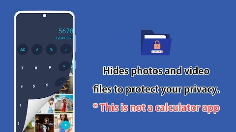 Hides photos and video files Apk