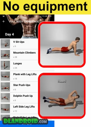 Home Workouts - No equipment - Lose Weight Trainer Apk