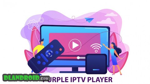 IPTV Smart Purple Player - No Ads Apk Mod