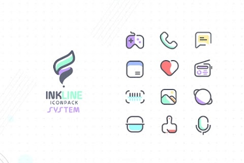 InkLine IconPack Apk Mod