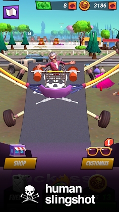 Jackass Human Slingshot Apk Mod