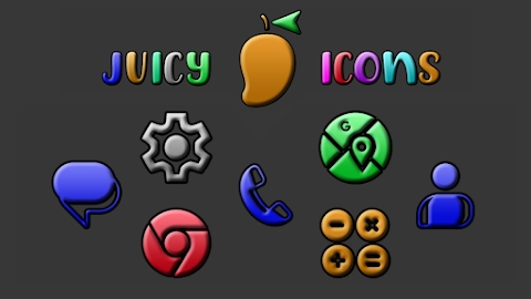 Juicy Colors Icon Pack Apk Mod