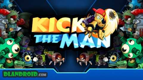 Kick the Man - Free shooting Action platformer Apk Mod + OBB Data