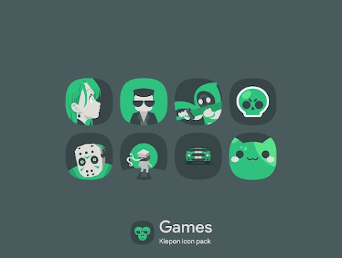 Klepon: Dark Icon Pack Apk Mod