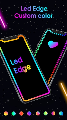 LED Edge Lighting: Edge Notification on Call 