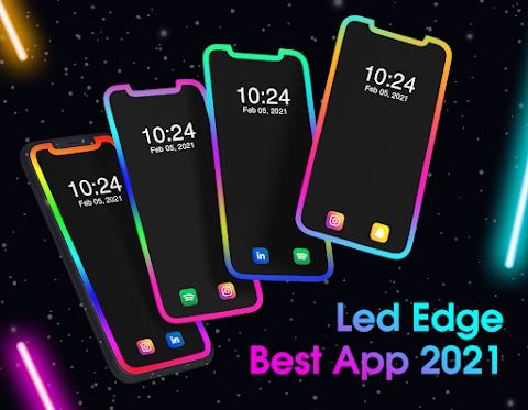LED Edge Lighting: Edge Notification on Call 