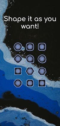 Lavien Adaptive Neon Icon Pack Apk