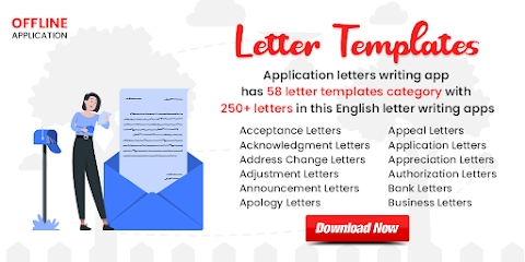Letter Templates Offline - Letter Writing App Free Apk