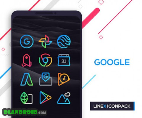 LineX Icon Pack 4.4 Apk Mod Patched