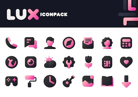 LuX Pink IconPack Apk