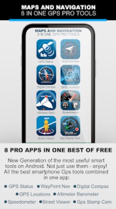 MAPS AND NAVIGATION 8 IN ONE GPS PRO TOOLS Apk Mod