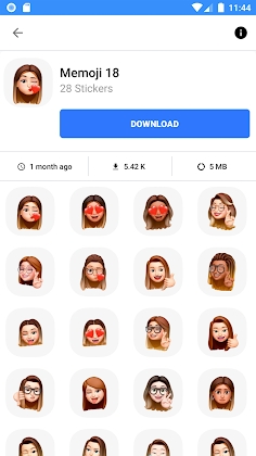 Memoji Stickers for WhatsApp Chat: Avatar 3D Emoji Apk