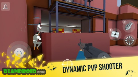 Mental Gun 3D: Pixel FPS Shooter 0.2.64 Apk Mod latest