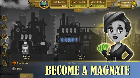 Metropolis: Mining City Inc Apk Mod