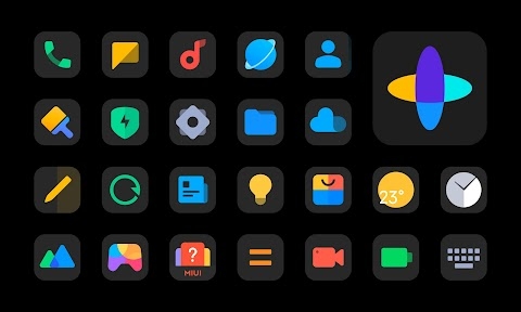 MiDark - Icon Pack Apk