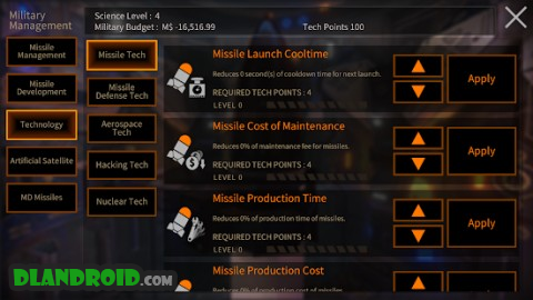 Missile Diplomacy Apk Full