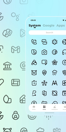 NYON DARK Icon Pack Apk