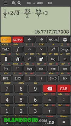 Natural mathematics display calculator fx 991 ms Apk