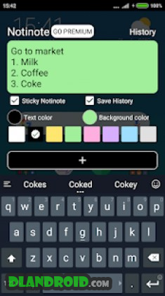 Notinote - Quick note in notification Apk